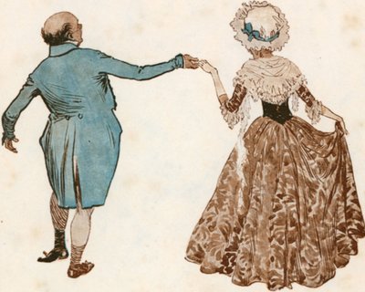 The Pickwick Papers (barevná litografie) od Frank Reynolds