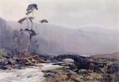Moorland Stream (barevné lito) od Frank Southgate