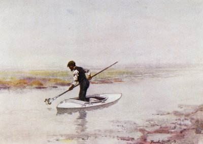 Norfolk Broads: Sběr úhořů od Frank Southgate