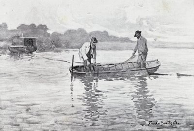 Norfolk Broads: Vytahování Eel-Pods od Frank Southgate