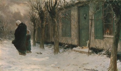 Zelené okenice: Viaticum, Belgie, 1918, c1930. od Frank Spenlove-Spenlove
