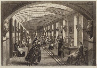 Královská nemocnice v Betlémě, Galerie pro ženy od Frank Vizetelly