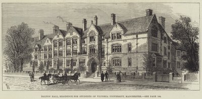 Dalton Hall, rezidence pro studenty Victoria University, Manchester od Frank Watkins