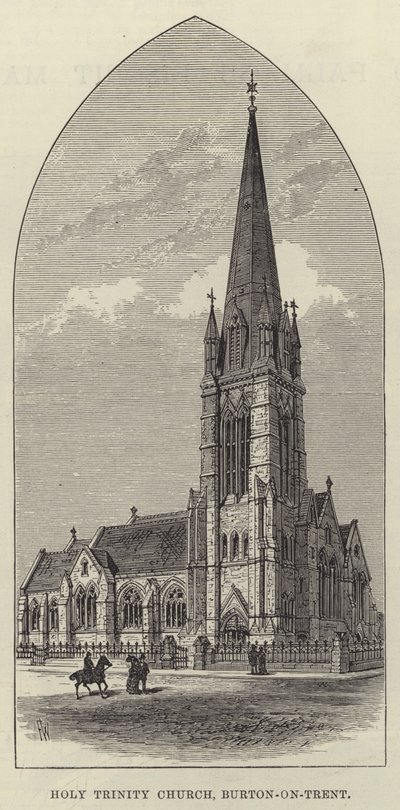Kostel Nejsvětější Trojice, Burton-on-Trent od Frank Watkins