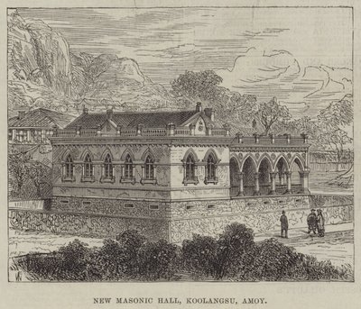 New Masonic Hall, Koolangsu, Amoy od Frank Watkins