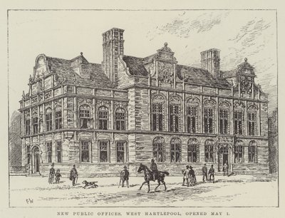 Nové úřady, West Hartlepool, otevřeny 1. května od Frank Watkins