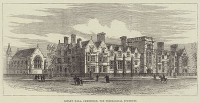 Ridley Hall, Cambridge, pro studenty teologie od Frank Watkins