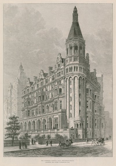 Národní liberální klub, Whitehall Place od Frank Watkins
