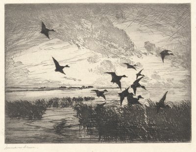 Po západu slunce od Frank Weston Benson