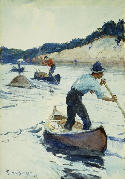 Kanoistika od Frank Weston Benson