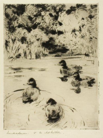 Malí modři od Frank Weston Benson