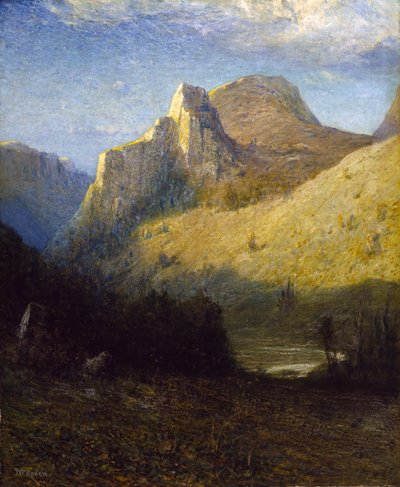 Kaňon Castle Creek, Jižní Dakota od Franklin De Haven