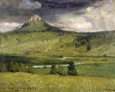 South Castle Creek, Temple of the Hills, Black Hills, Jižní Dakota od Franklin De Haven