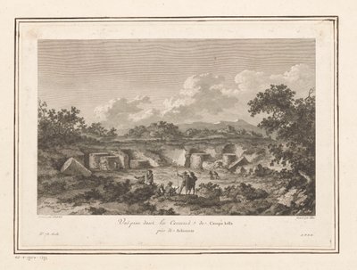 Pohled na lom v Campo Bello, Selinunte Vuë prize dans les Carrieres de Campo bello près de Selinunte (název na objektu) od François Allix