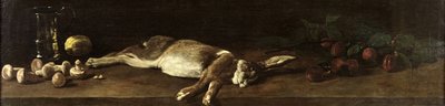 Zátiší se zajícem, 1863 od François Bonvin