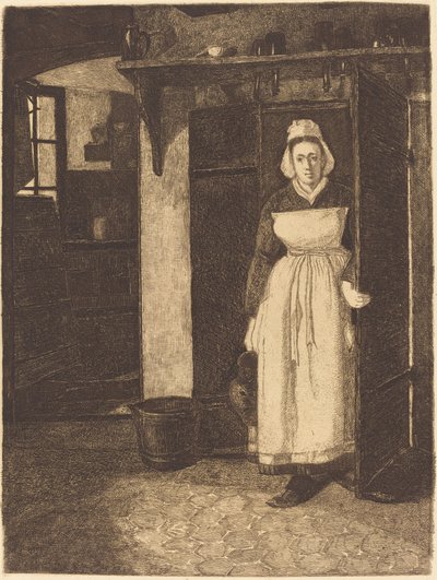 The Basement Door (La Sortie de Cave) od François Bonvin