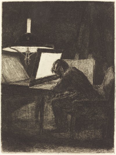 Tiskař od François Bonvin