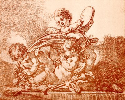 Alegorie podzimu od François Boucher