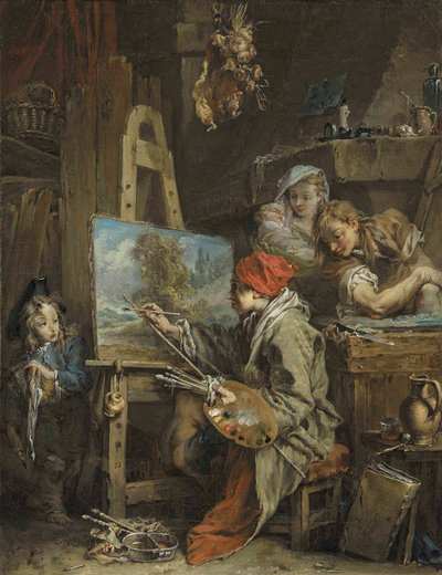 Boucher - Malíř krajinář od François Boucher