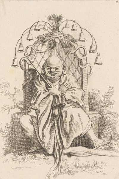 Čínský lékař, 1738-45. od François Boucher