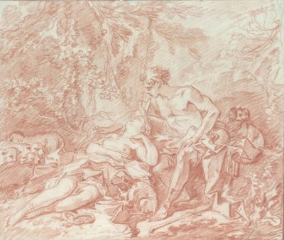 Dafnis a Chloe od François Boucher