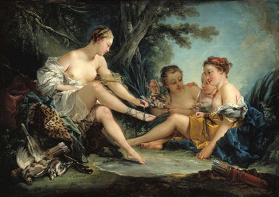 Dianin návrat z lovu, 1745. od François Boucher