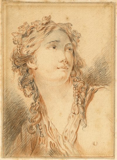 Vedoucí Bacchante od François Boucher