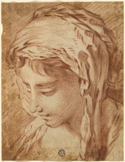 Hlava ženy od François Boucher