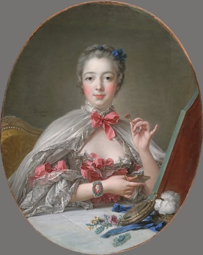 Jeanne-Antoinette Poissonová, markýza z Pompadouru od François Boucher