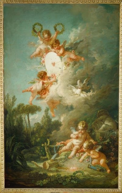 Cíl lásky od François Boucher