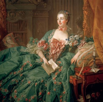 Madame de Pompadour od François Boucher