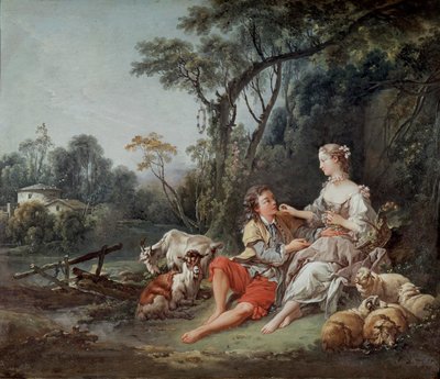 Myslí na hrozny?, 1747 od François Boucher