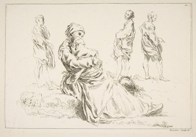 List skic, 1753. od François Boucher