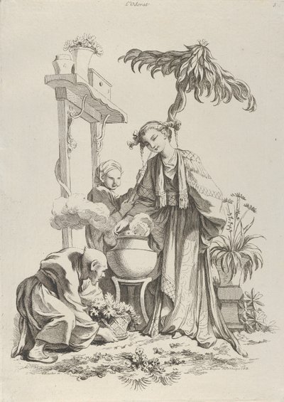 Vůně, 1720-70. od François Boucher