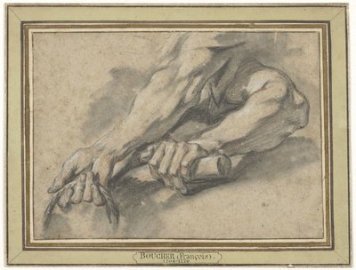 Studie dvou předloktí od François Boucher