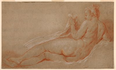 Studie pro ležící akt od François Boucher