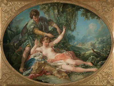 Sylvia osvobozena Amintou, 1755. od François Boucher
