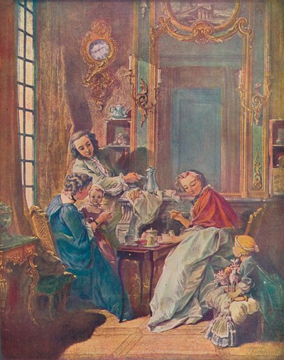 Odpolední jídlo, 1739 od François Boucher
