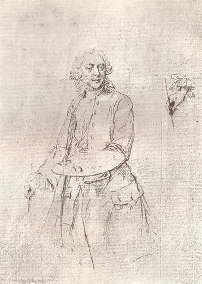 Umělec, 18. století od François Boucher