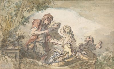 Věštkyně, 18. století. od François Boucher