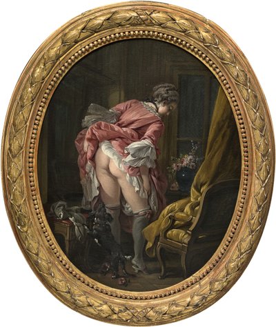 Indiskrétní oko, 1742 od François Boucher