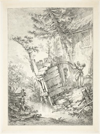 Prádelna od François Boucher