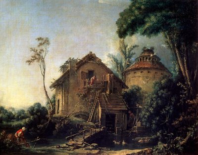 Větrný mlýn, 1752. od François Boucher