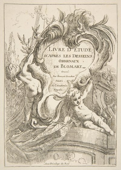 Titulní strana, 1753. od François Boucher