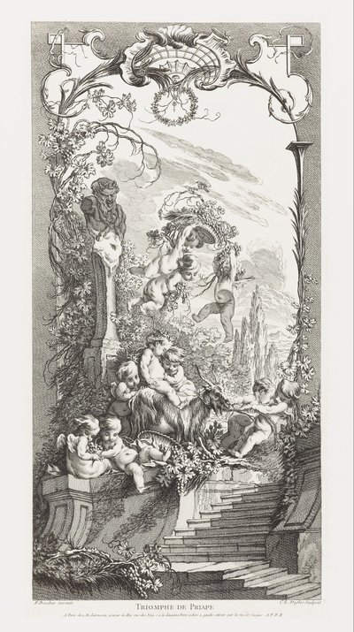 Triumf Priapa v nových dílech pro obrazovky (nové koncepty pro sc od François Boucher