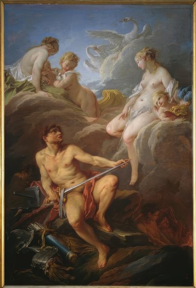 Venus žádá Vulcana o zbraně pro Aenease od François Boucher