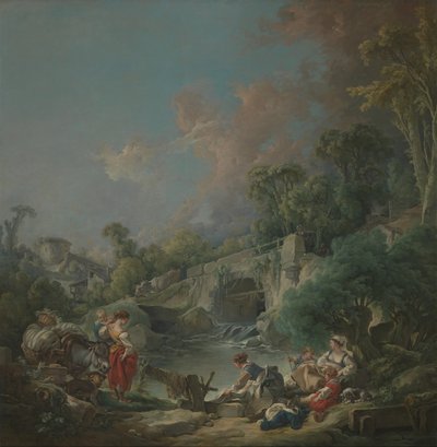 Pračky, 1768. od François Boucher