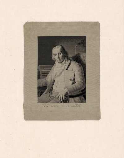 Portrét Josepha Marie Jacquarda (1752-1834) od François Carquillat