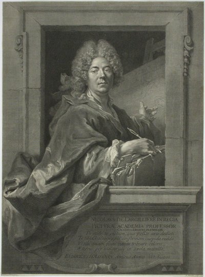 Nicolas de Largilliere od François Chereau