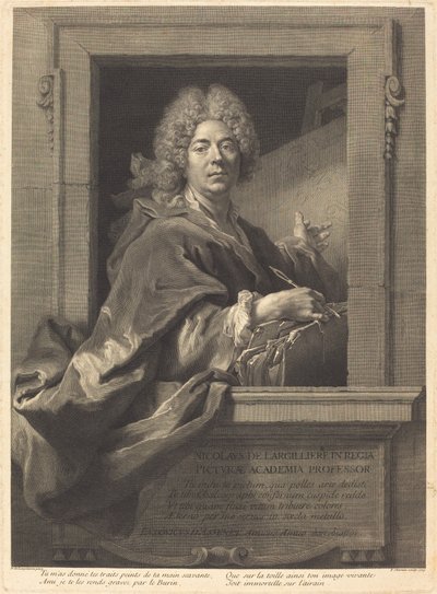 Nicolas de Largilliere od François Chereau I after Nicolas de Largillierre